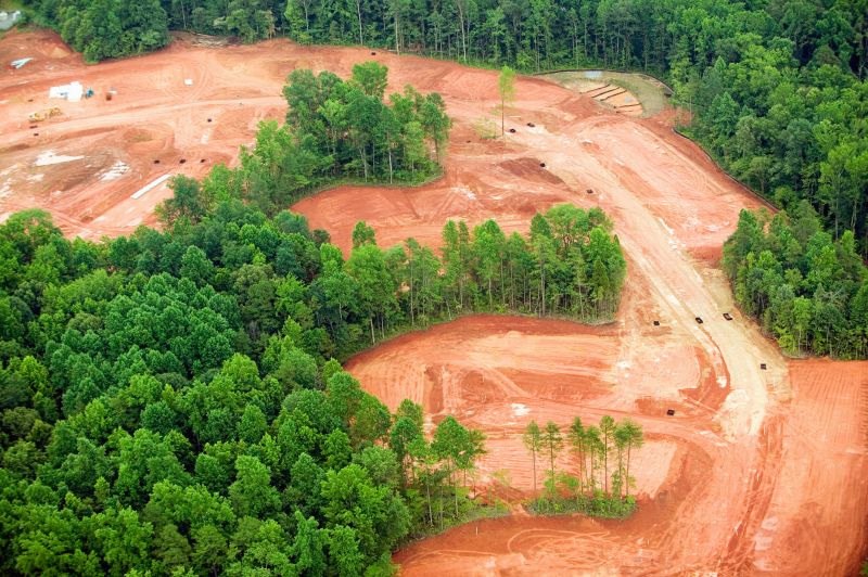 Construction Site Land Clearing in Atlanta, GA
