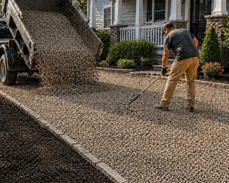 Gravel Pothole Filling in Waldorf, MD